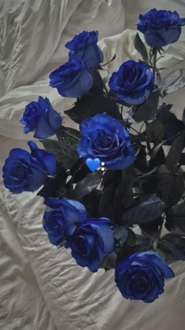 Azure Elegance of Oceanic Blooms